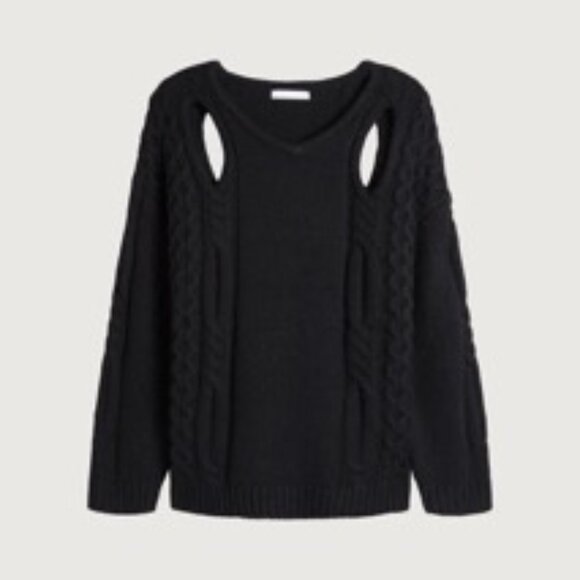 Oak+Fort cutout sweater - Picture 2 of 9